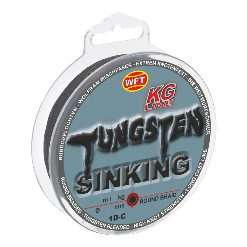 Nová Kolekce WFT Tungsten KG Sinking 0,18 mm 22 kg 300m